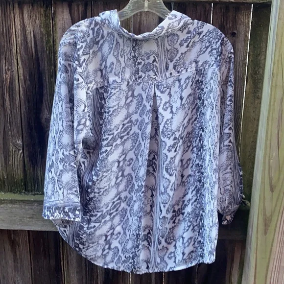 ANA sheer blouse sz. Petite XL - Picture 4 of 4